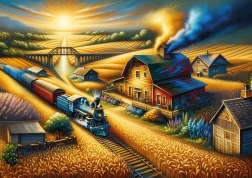 Puzzle Autumn Journey 260 Pieces