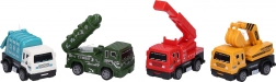 Pull-Back Toy Car – Construction & Military, 8.5 cm