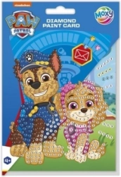 Kreatív gyémántfestő készlet PAW PATROL 18 × 12,5 cm