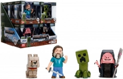 Minecraft Movie metal collectible figures 6.5 cm – 4 types