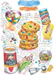 Giant Cookies Puzzle 1000 Pieces