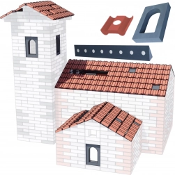 Classic World EDU penaste gradbene opeke EVA – strešni set, 38 kos