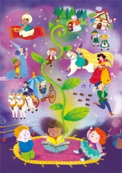 Clementoni Glitter Puzzle Fairy Tale Time 104 pieces