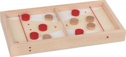GOKI Super Puck 2-in-1 Wooden Table Game