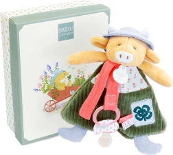 Plysset ko Aneth med sutteholder 19 cm