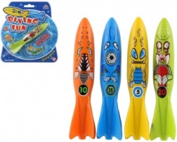 Diving torpedo for water 13 cm