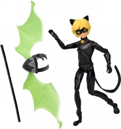 Miraculous Cat Noir figure with battle wings