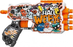 Manual Fast Pioneer pistol with 12 soft darts