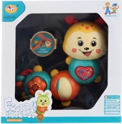 Interactive Battery-Powered Caterpillar with Melodies