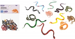 Set of Snake Figures 10 cm, 12 pcs