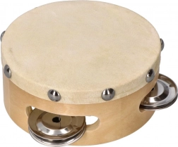 Tambourin Goki avec trois cymbales