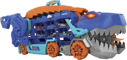 Hot Wheels T-Rex Mega Transporter – dinosaurbærer og racerbane