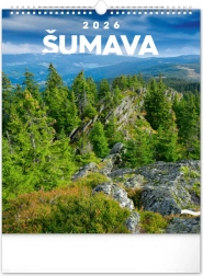 Vægkalender Šumava 2026