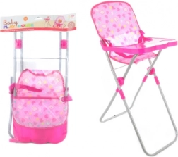 Plastic High Chair for Dolls
