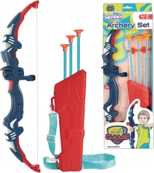 Otroški lok in tulec s puščicami s priseski WOOPIE