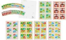 Goki memory game Look Closely – wooden matching game for kids