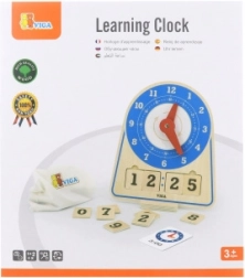 Viga wooden learning clock for time Montessori