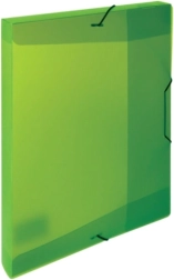 Cartella con elastico Opaline verde A5