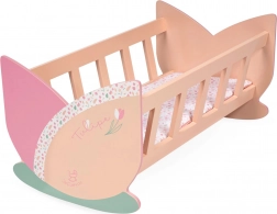 Trævugge til dukker TULIPE