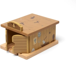 Wooden Tunnel Western Saloon