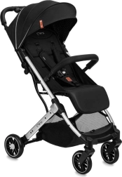 MoMi ESTELLE LIGHT Sports Stroller black with silver frame
