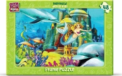 ART PUZZLE Mermaid – tray puzzle, 48 pieces