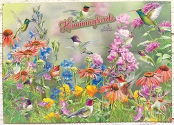 Hummingbirds Puzzle 1000 Pieces COBBLE HILL