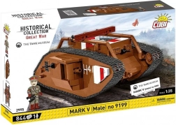 COBI Mark V (Male) czołg 1:35 zestaw konstrukcyjny 844 elementy
