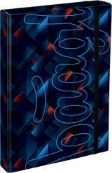 Mappe für Schulhefte A4 Jumbo Indigo