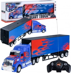 Grande camion con semirimorchio radiocomandato