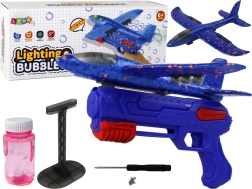 Bubble Airplane with Pistol for Kids
