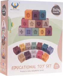 Cubi Sensoriali per Bambini 12 pz
