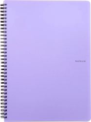 A5 Spiral Notebook PASTELINI Purple