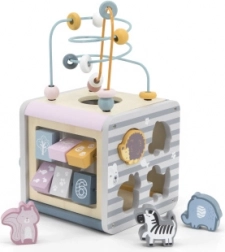 VIGA POLARB 5 az 1-ben fa aktivitáskocka