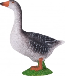 Mojo figurine domestic goose grey