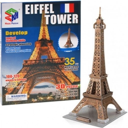 3D puzzle Eiffelov toranj – 35 dijelova, bez ljepila