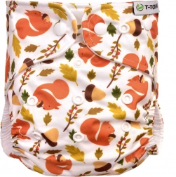 Couche-culotte à pressions Squirels