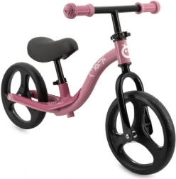 Loopfiets met LED-wielen MoMi Isoka roze