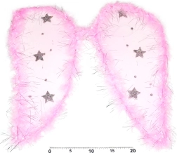 Ali d’angelo per carnevale per bambini e adulti