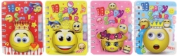 Taccuino Happy Smile con emoji, a righe, 9,5 × 12 cm
