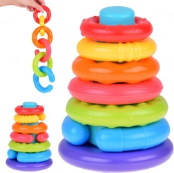 Sensorisk stablepyramide til børn