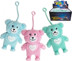 squishy teddy bear with light Love 11 cm