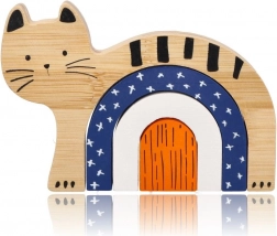 Wooden Toy Cat