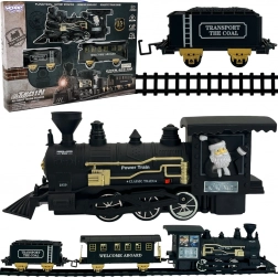 Woopie XXL Steam Train with Sounds and Lights, 403 cm Track
