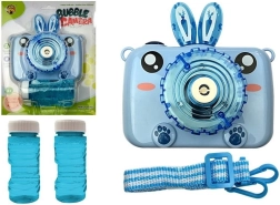 Battery-powered bubble machine Blue
