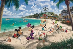 Puzzle Mickey and Minnie: In Florida 200 Pieces