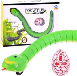 IR Remote-Controlled Snake for Kids – Green