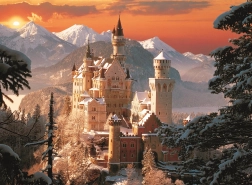 Puzzle Zimski dvorac Neuschwanstein 3000 dijelova Trefl
