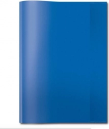 Blue Transparent Cover for A5 Notebook