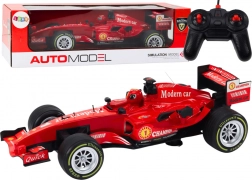 RC daljinsko voden dirkalnik 1:12 Rdeče luči Zvoki